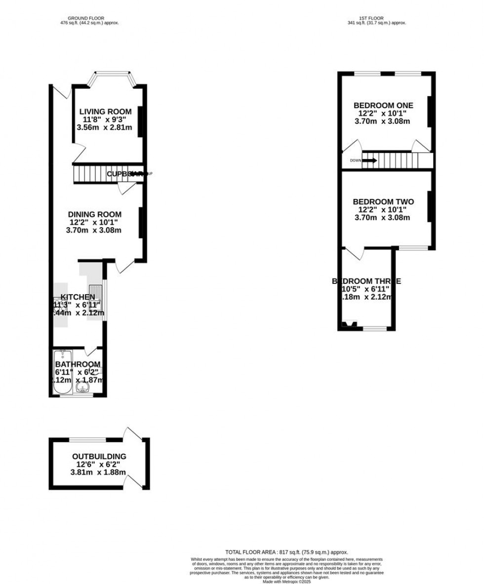 Floorplan for Kings Road, Caversham, Reading