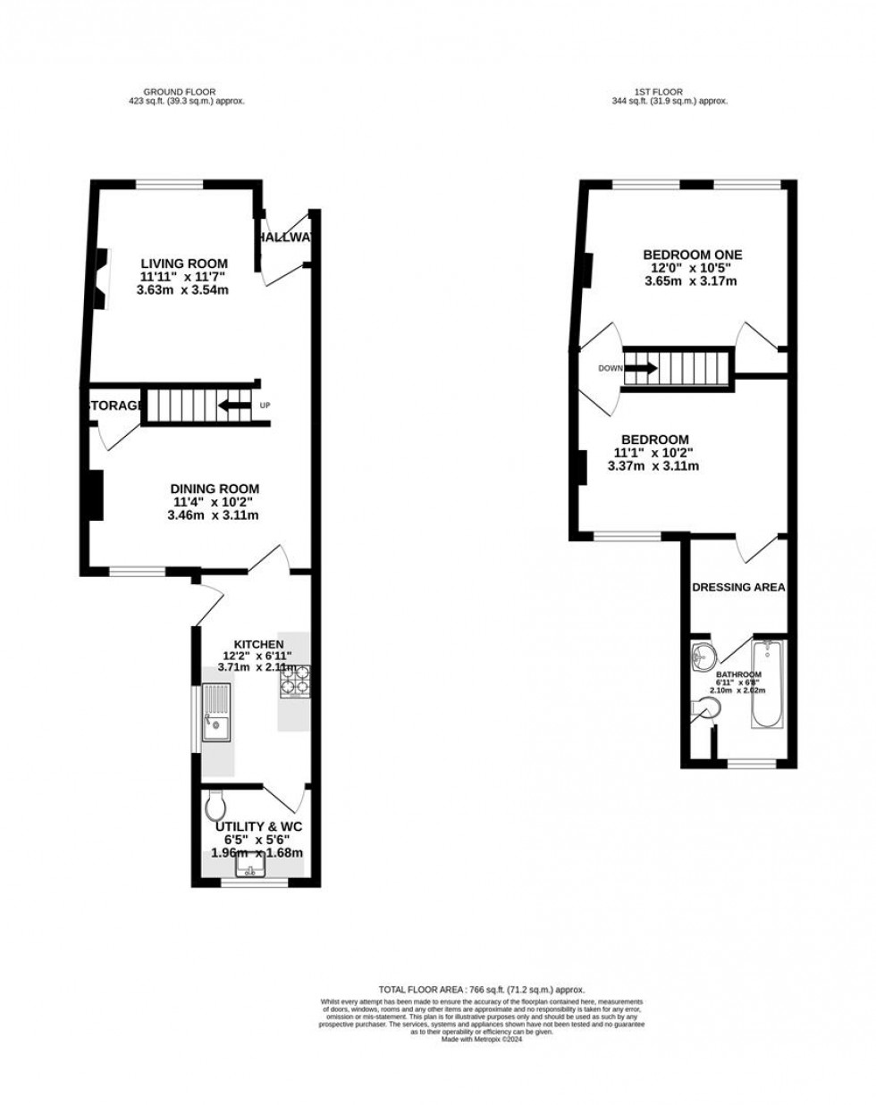 Floorplan for Wykeham Road, Reading, Berkshire