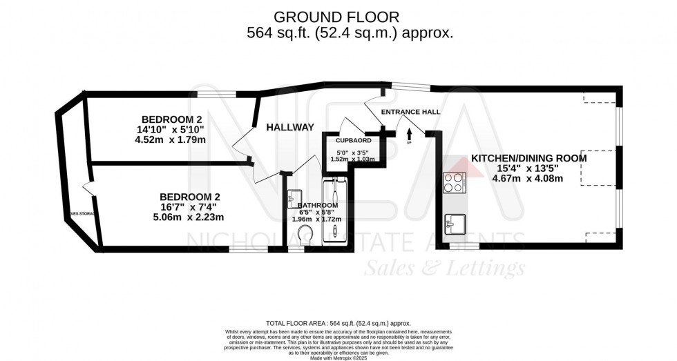 Floorplan for St. Marys Butts, Reading