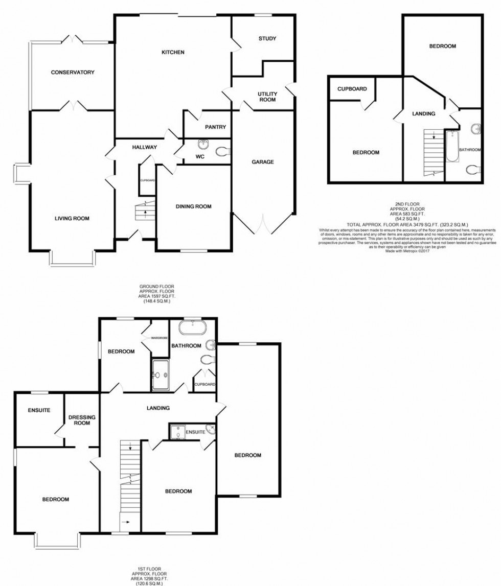 Floorplan for Highmoor Road, Caversham Heights, Reading