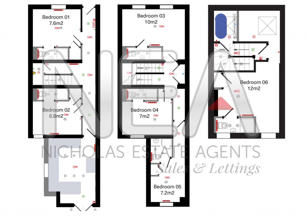 Floorplan for Northfield Road, Reading, Berkshire