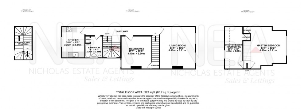 Floorplan for Church Road, Caversham, Reading