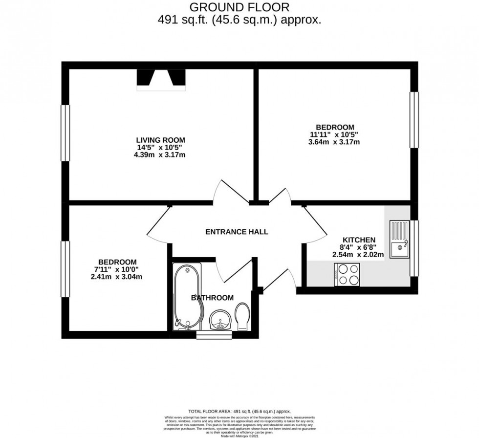 Floorplan for Hemdean Road, Caversham, Reading