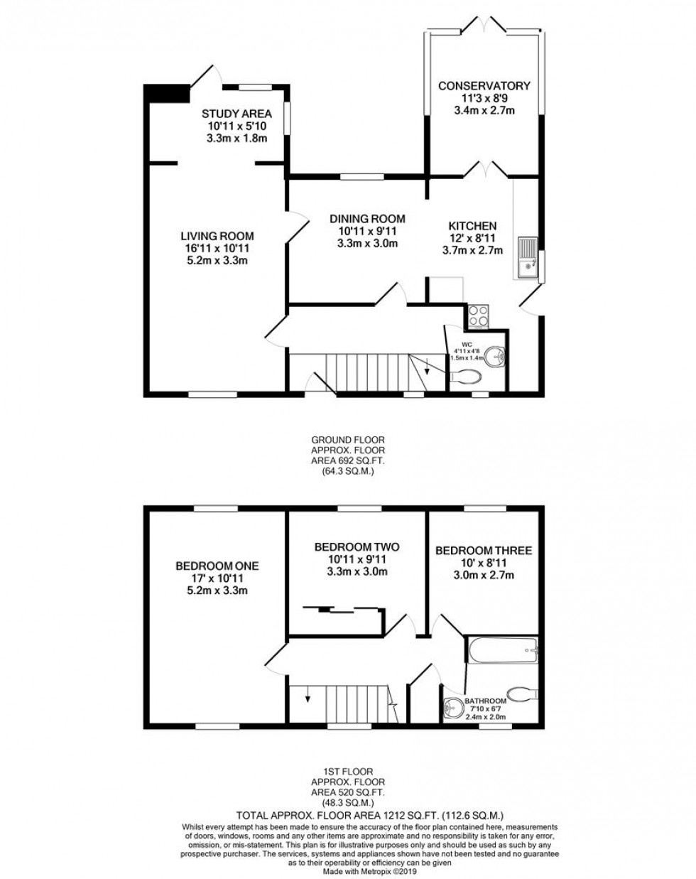 Floorplan for Peppard Road, Caversham, Reading