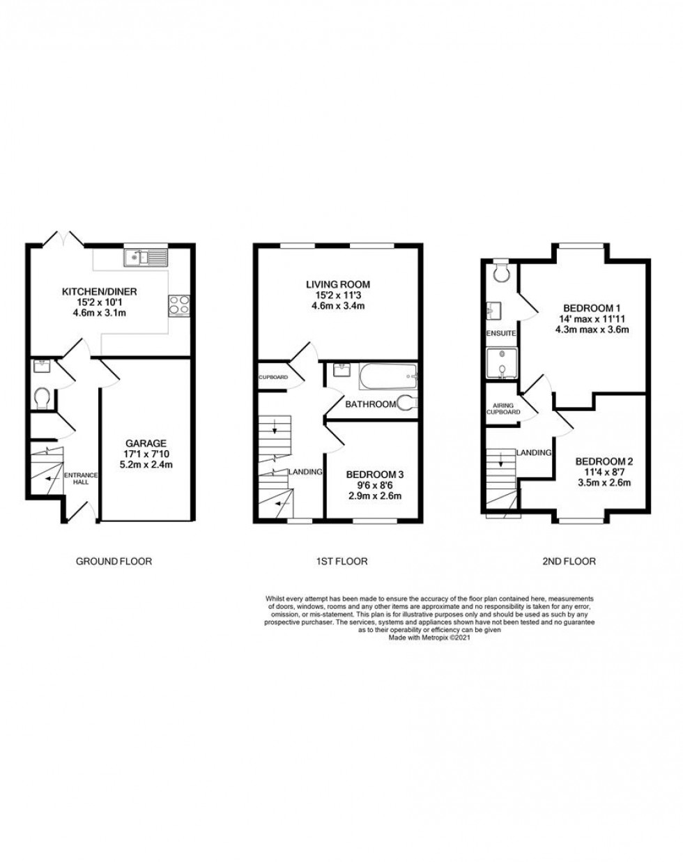Floorplan for Henley Road, Caversham, Reading