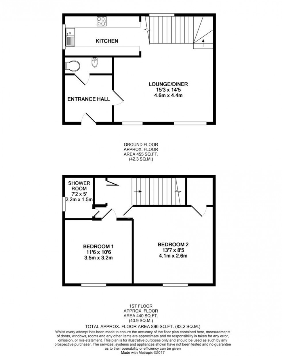 Floorplan for The Grove, Reading, Berkshire
