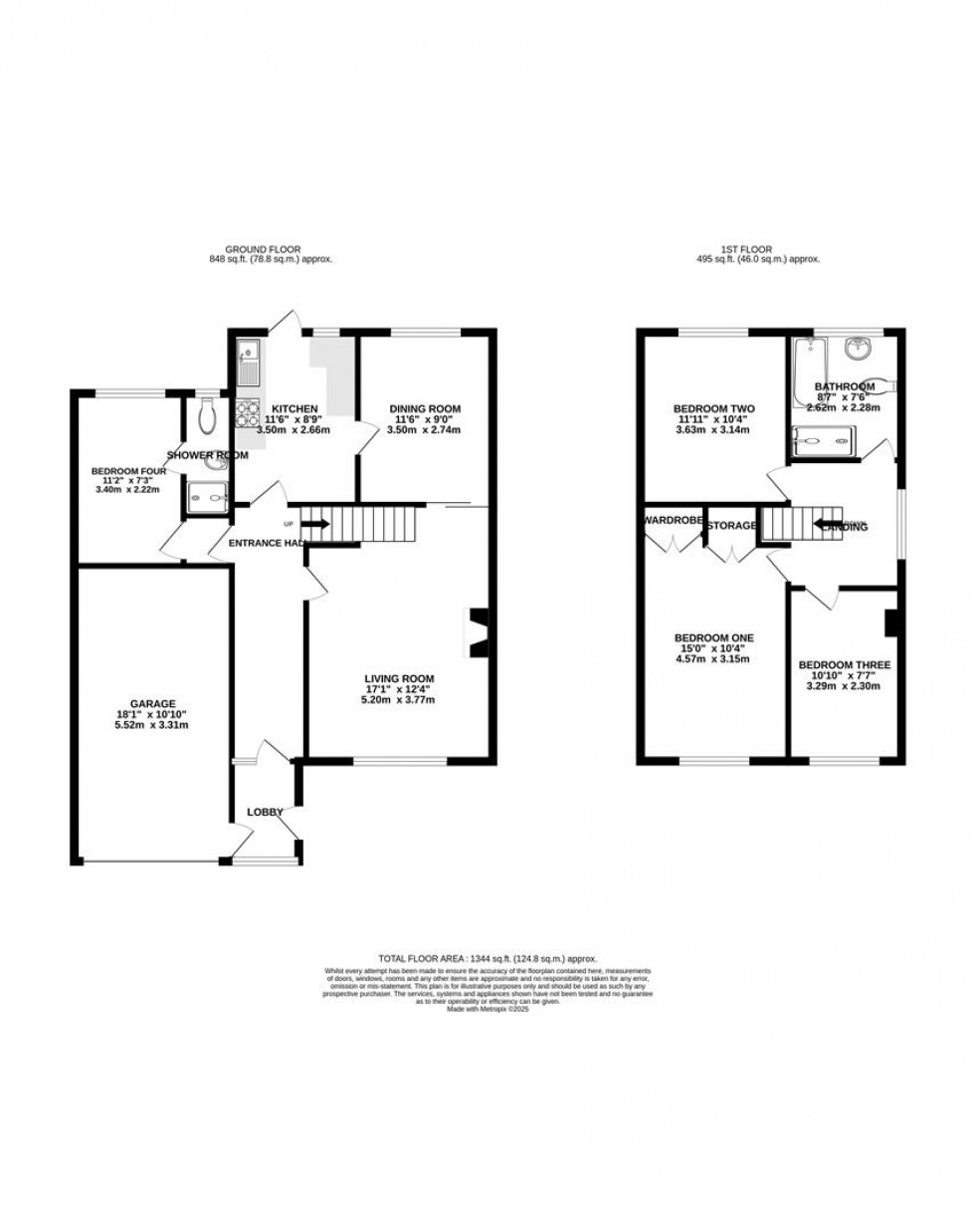 Floorplan for Sandcroft Road, Caversham, Reading