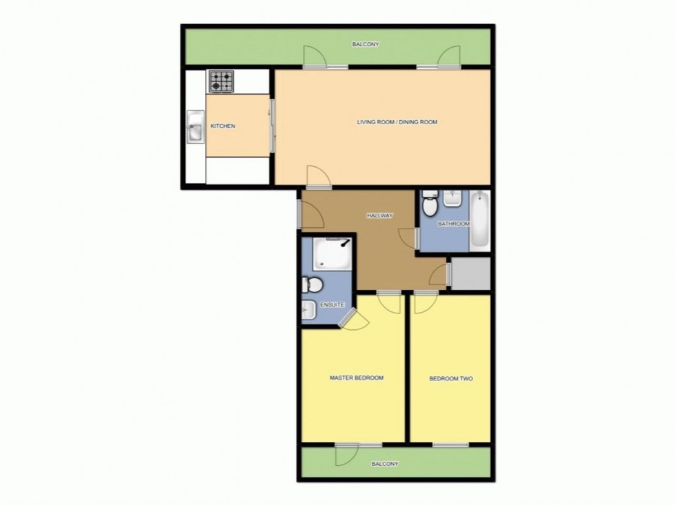 Floorplan for Friary Court, Tudor Road, Reading