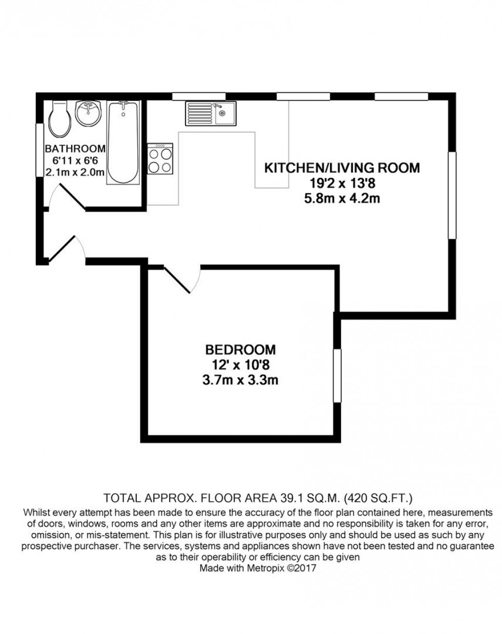 Floorplan for Gosbrook Road, Caversham, Reading