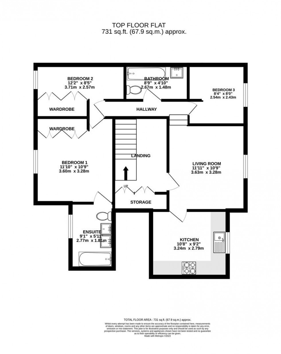 Floorplan for Westfield Road, Caversham, Reading
