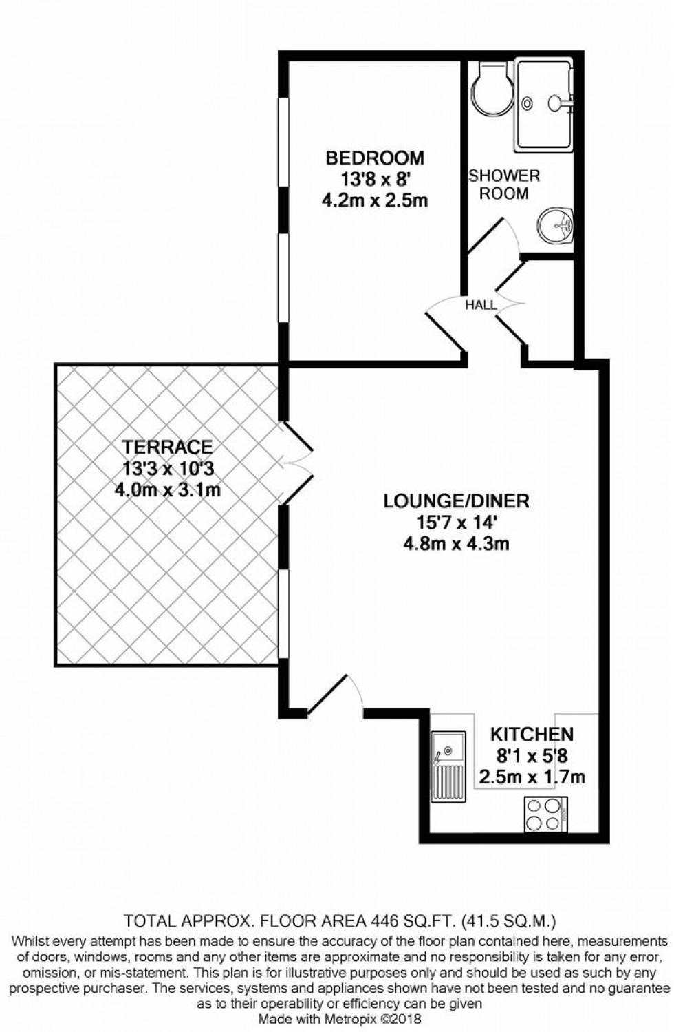 Floorplan for St. Johns Hill, Reading, Berkshire