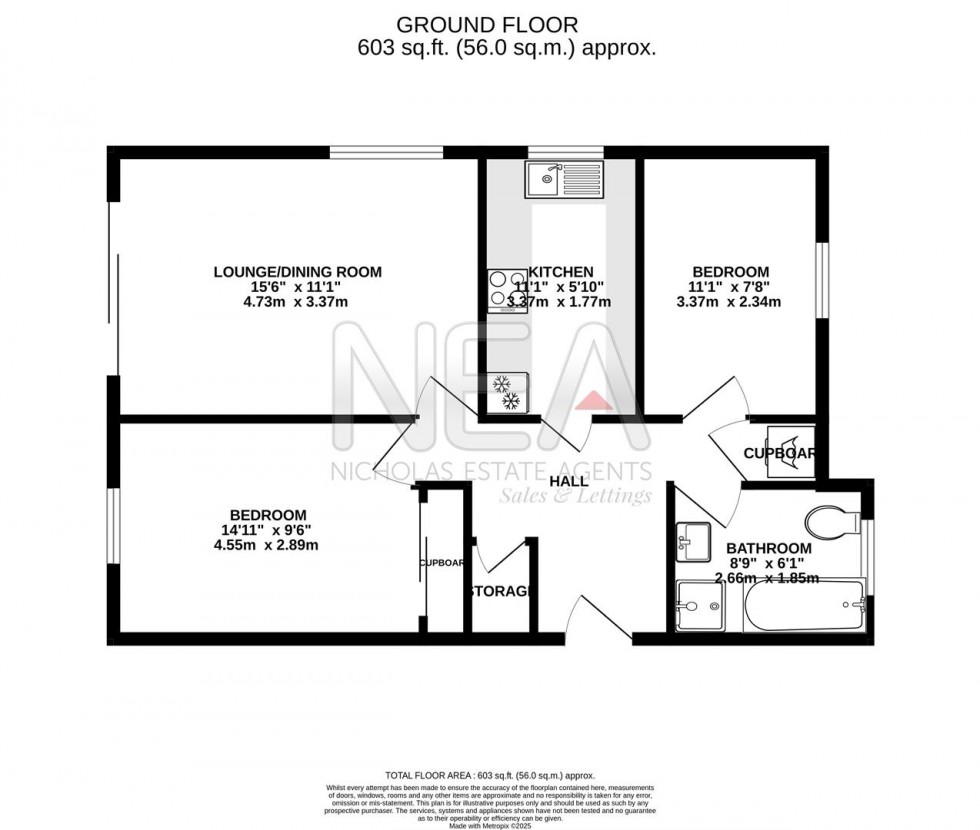 Floorplan for Balmore Park, Caversham, Reading