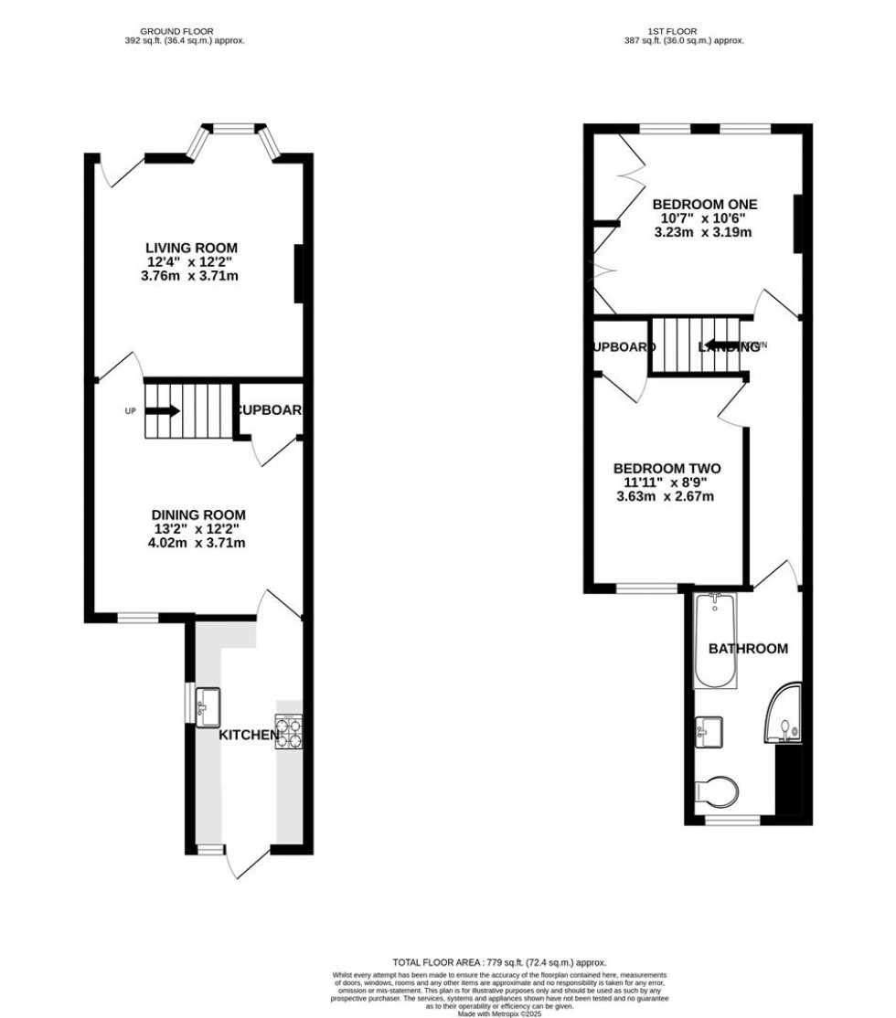 Floorplan for Cromwell Road, Caversham, Reading