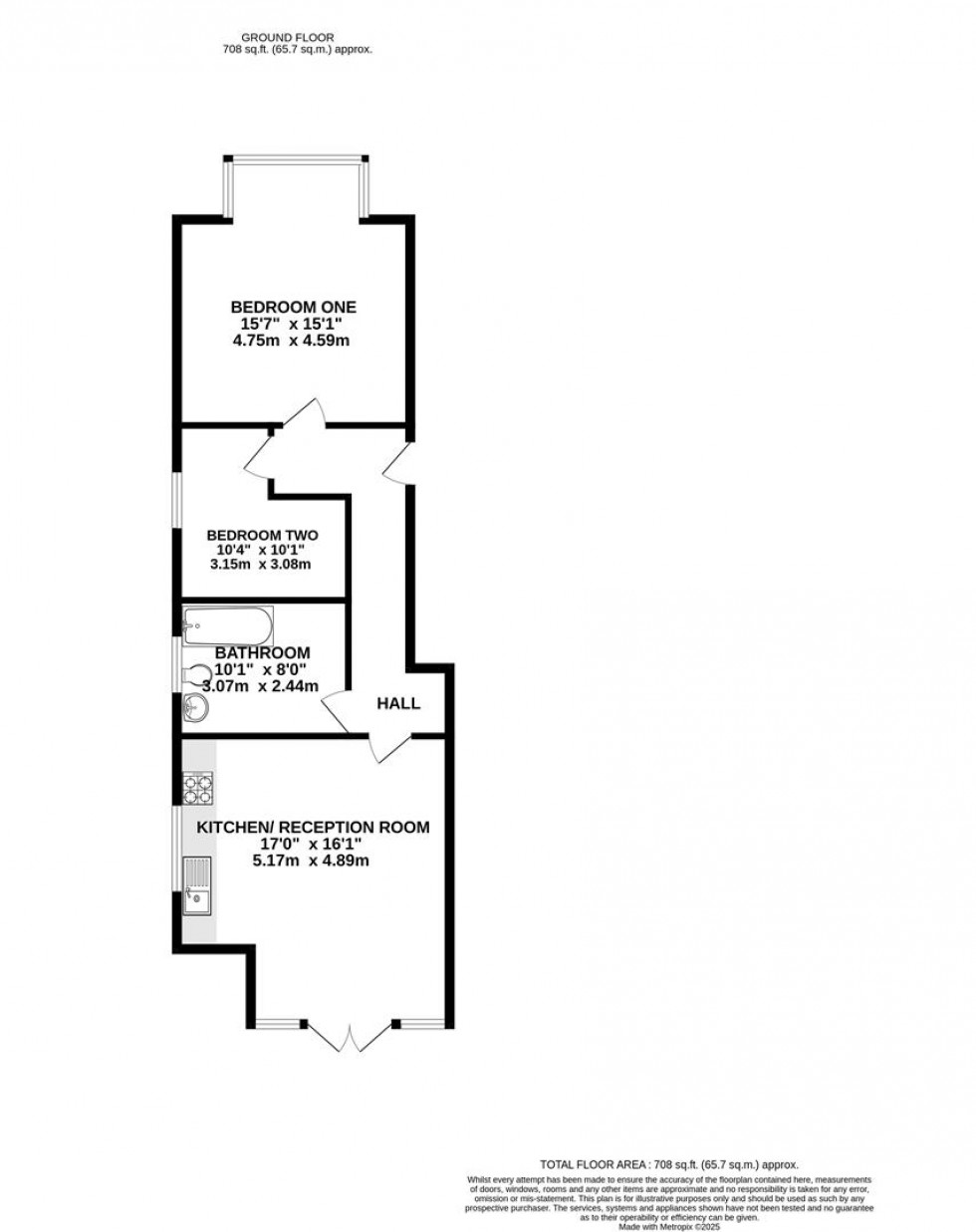 Floorplan for St. Annes Road, Caversham, Reading