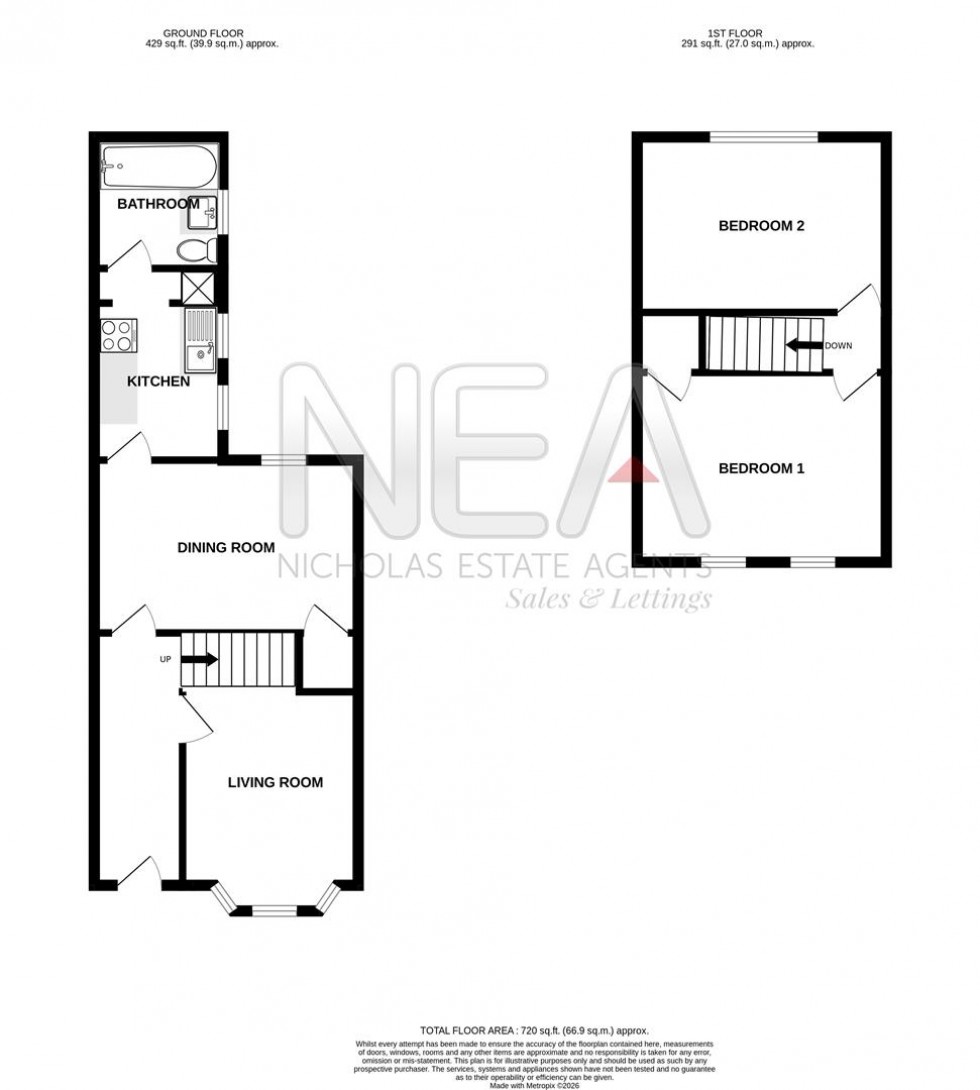 Floorplan for Kings Road, Caversham, Reading
