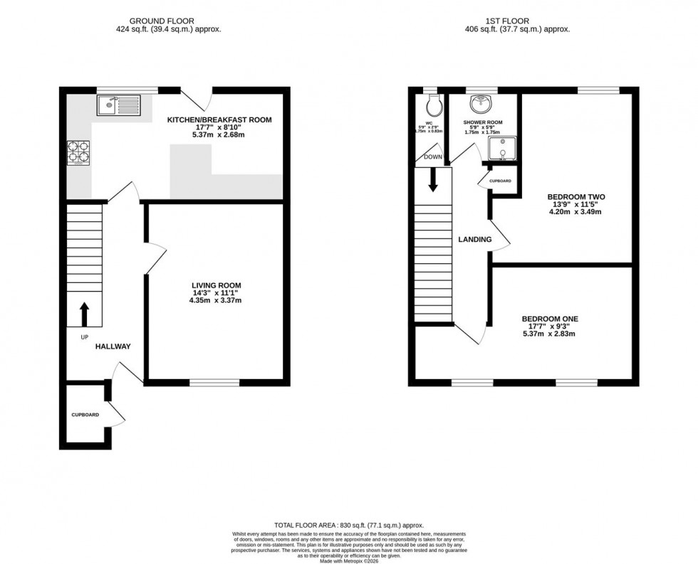 Floorplan for Florence Walk, Reading, Berkshire
