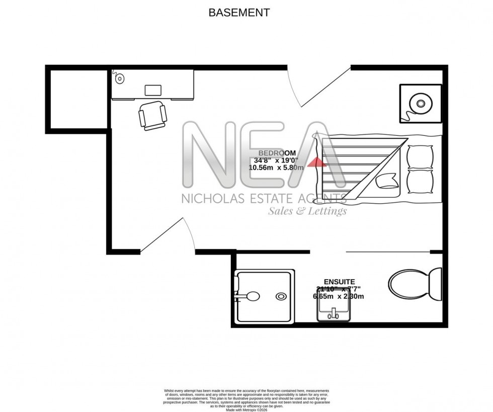 Floorplan for Westfield Road, Caversham, Reading