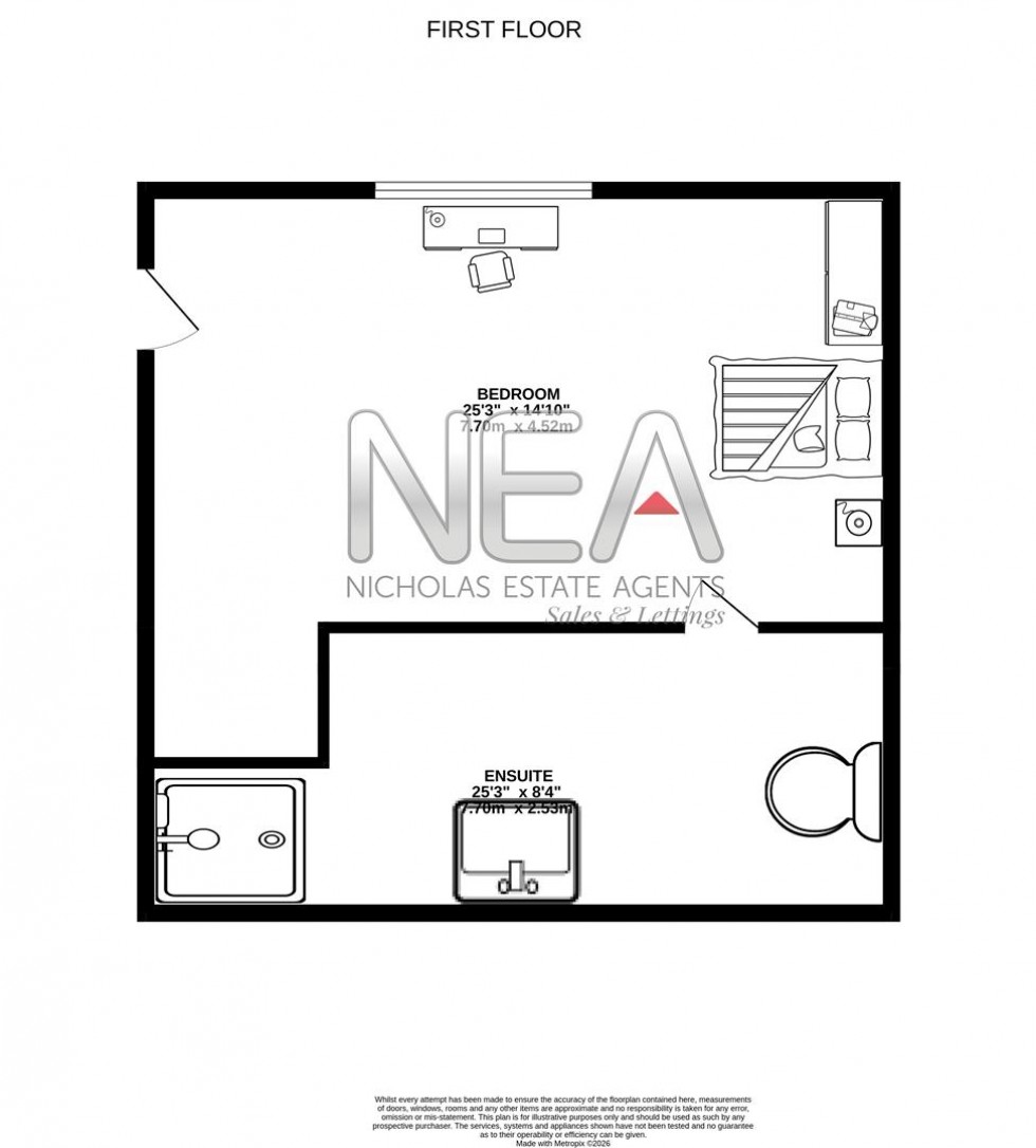Floorplan for Westfield Road, Caversham, Reading