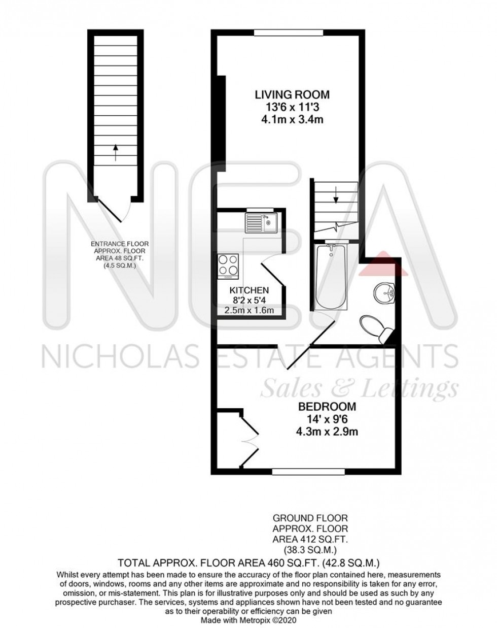 Floorplan for London Road, Reading, Berkshire