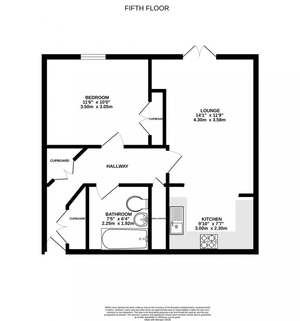 Floorplan for Luscinia View, Napier Road, Reading