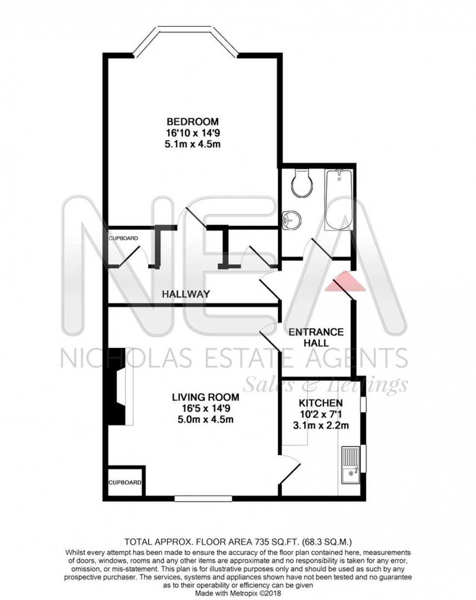 Floorplan for Henley Road, Caversham, Reading