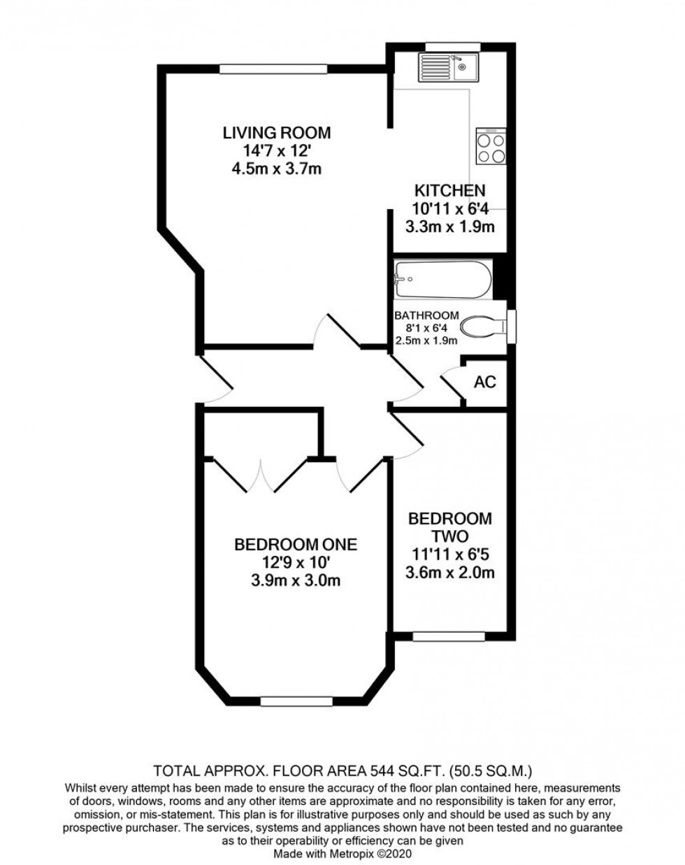 Floorplan for Donkin Hill, Caversham, Reading