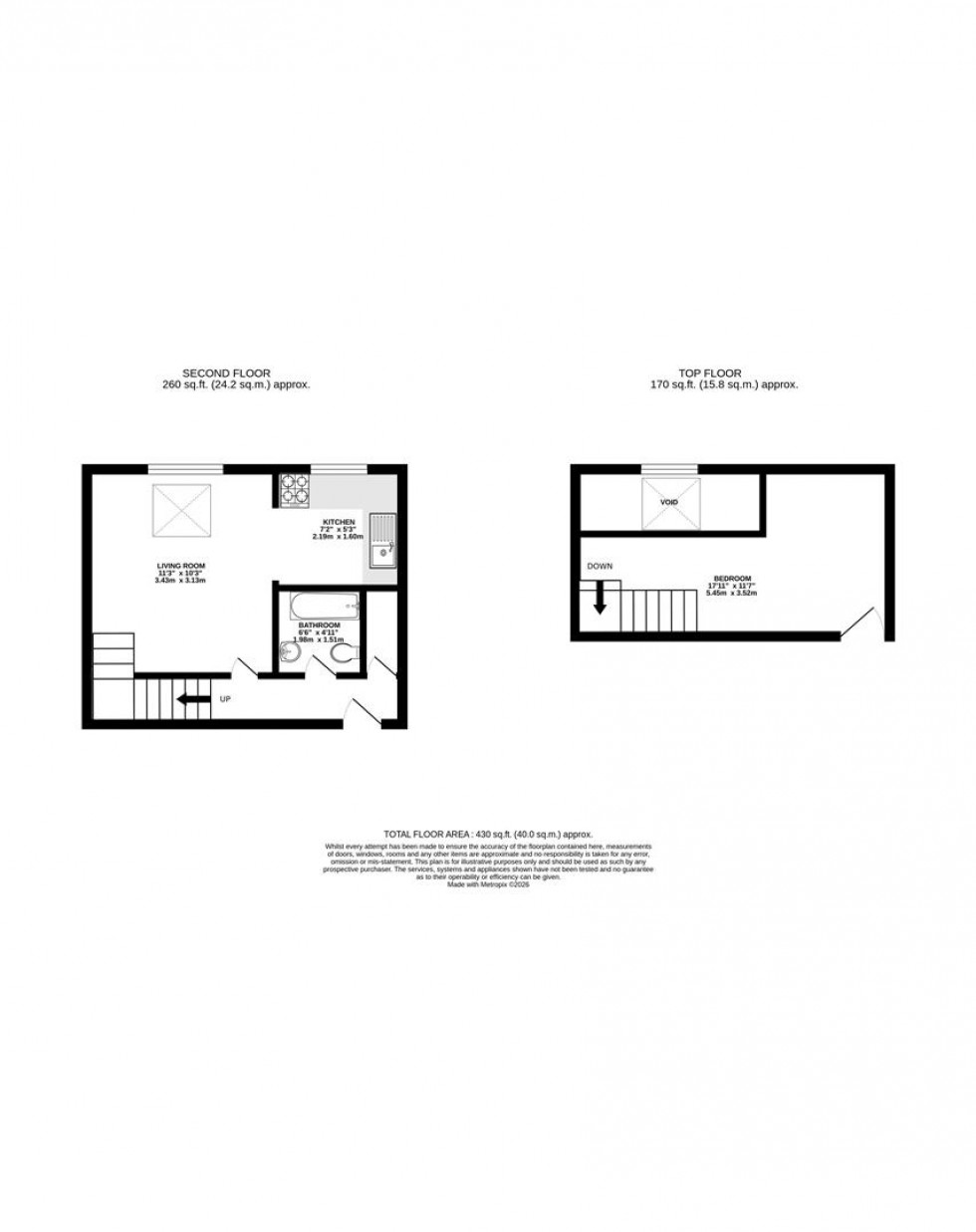 Floorplan for Rowe Court, Off Grovelands Road, Reading