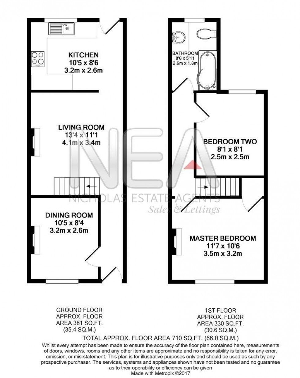 Floorplan for Swansea Road, Reading, Berkshire