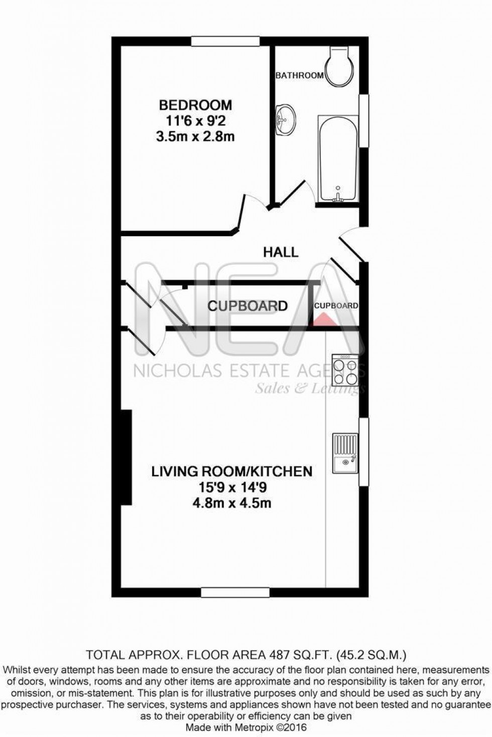 Floorplan for Henley Road, Caversham, Reading