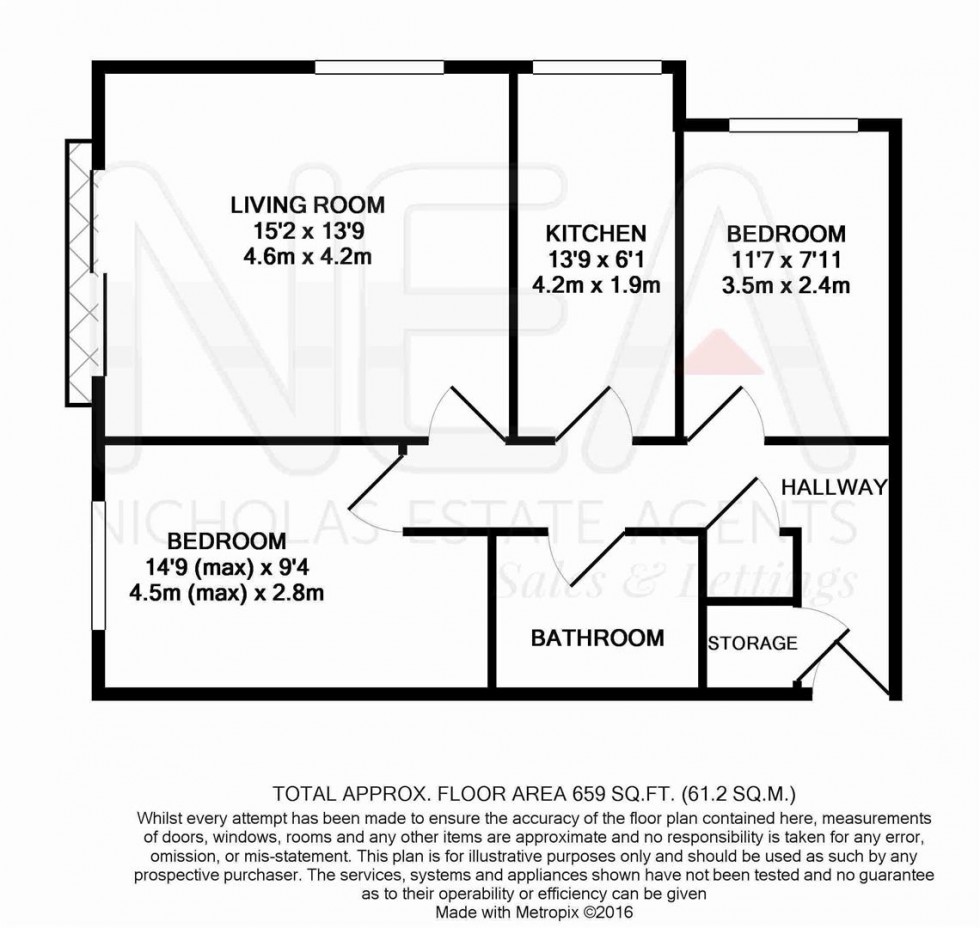 Floorplan for Balmore Park, Caversham, Reading